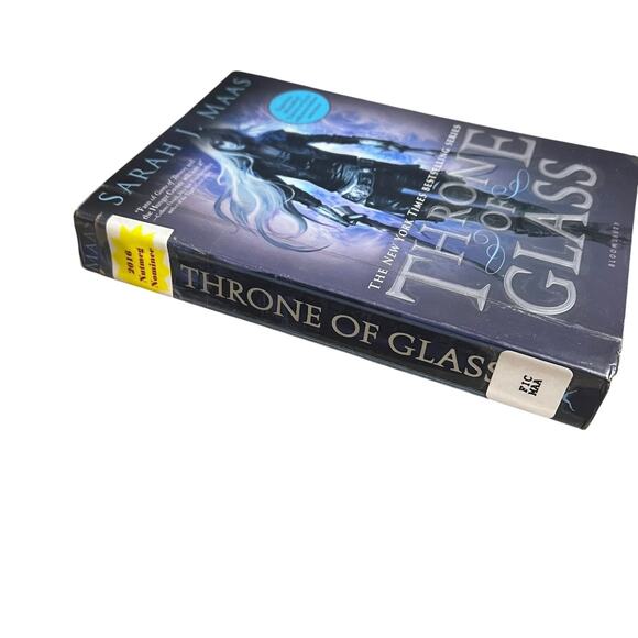 Throne of Glass by Sarah J Maas Paperback Ex Library Early Printing Edition - Picture 4 of 12